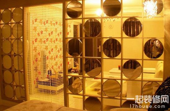 格局优雅的客厅珠帘隔断效果图 格局优雅的客厅珠帘隔断效果图